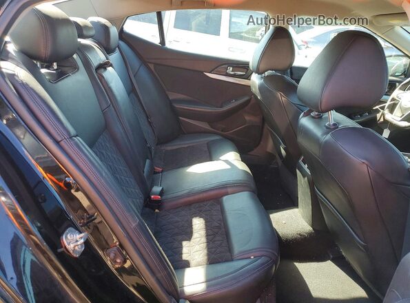 1N4AA6AP0GC408853 2016 NISSAN MAXIMA Black უკანა სავარძლების ხედი