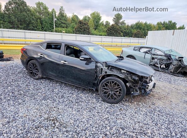 1N4AA6AP0GC411168 2016 NISSAN MAXIMA Черный Передняя правая четверть