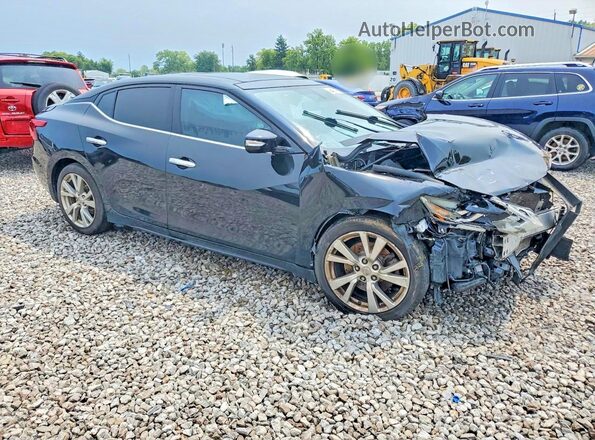 1N4AA6AP0GC434613 2016 NISSAN MAXIMA Black Առջևի աջ