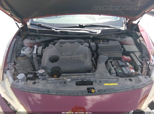 1N4AA6AP0GC447667 2016 NISSAN MAXIMA Burgundy უკანა ხედი