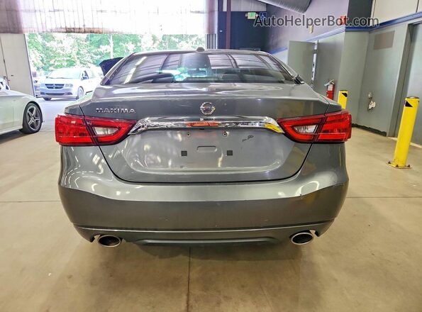 1N4AA6AP0GC904851 2016 NISSAN MAXIMA Gray Вид ззаду
