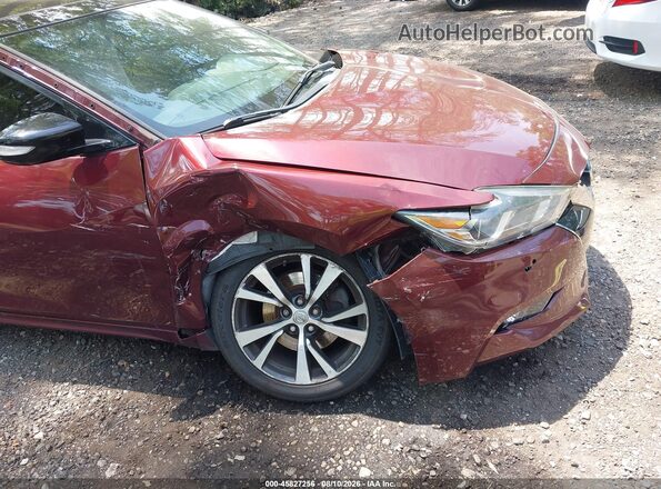 1N4AA6AP0GC904946 2016 NISSAN MAXIMA Burgundy Front view