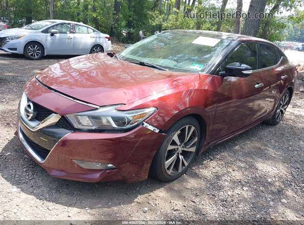 1N4AA6AP0GC904946 2016 NISSAN MAXIMA Burgundy Front left