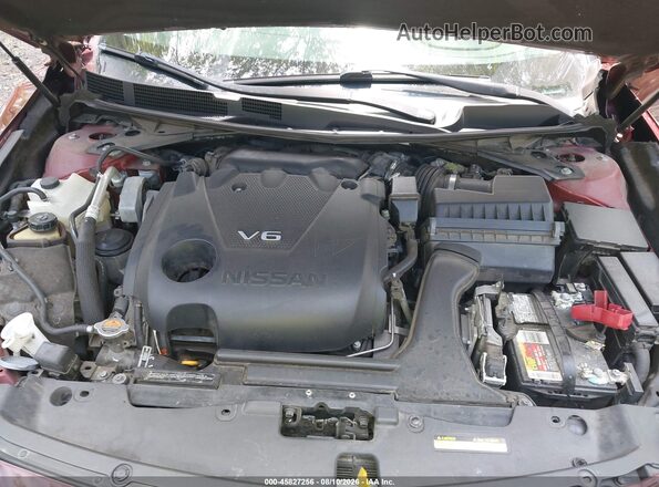 1N4AA6AP0GC904946 2016 NISSAN MAXIMA Burgundy Rear view