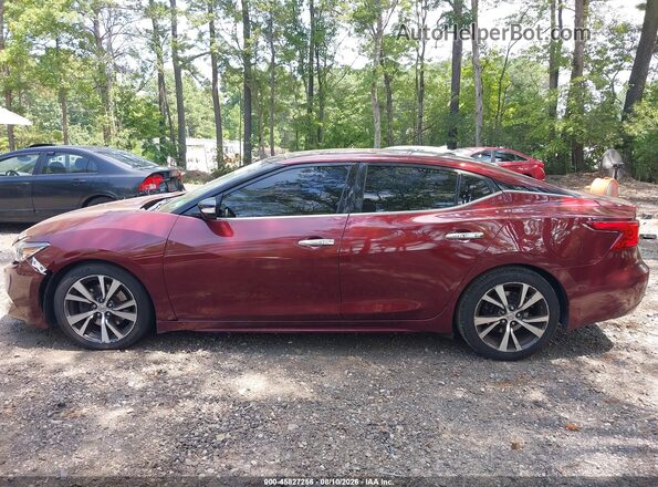 1N4AA6AP0GC904946 2016 NISSAN MAXIMA Burgundy 360 interior view