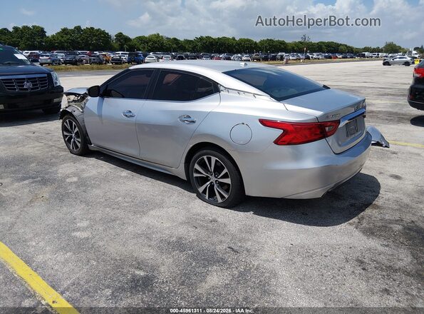 1N4AA6AP0HC378688 2017 NISSAN MAXIMA Silver Задня ліва чверть