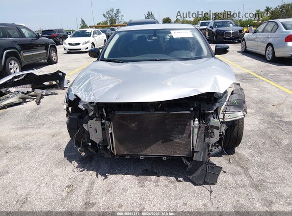 1N4AA6AP0HC378688 2017 NISSAN MAXIMA Silver Вид задньої частини салону