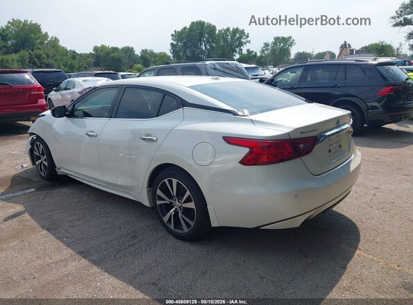 1N4AA6AP0HC391490 2017 NISSAN MAXIMA White Trasero izquierdo