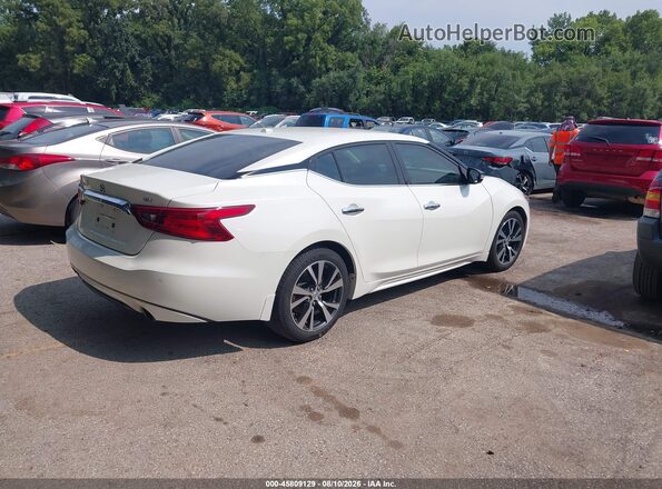 1N4AA6AP0HC391490 2017 NISSAN MAXIMA White Trasero derecho