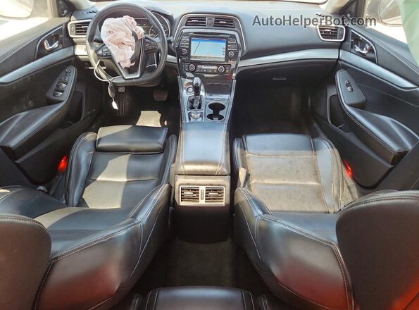 1N4AA6AP0HC392736 2017 NISSAN MAXIMA White Dashboard view