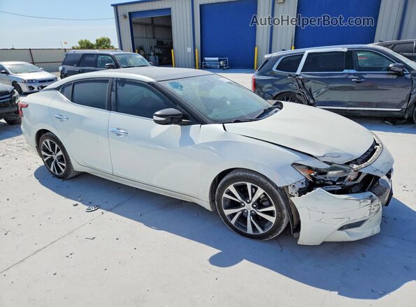 1N4AA6AP0HC392736 2017 NISSAN MAXIMA Белый Передняя правая четверть