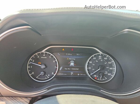 1N4AA6AP0HC410748 2017 NISSAN MAXIMA White Vista del cuadro de instrumentos