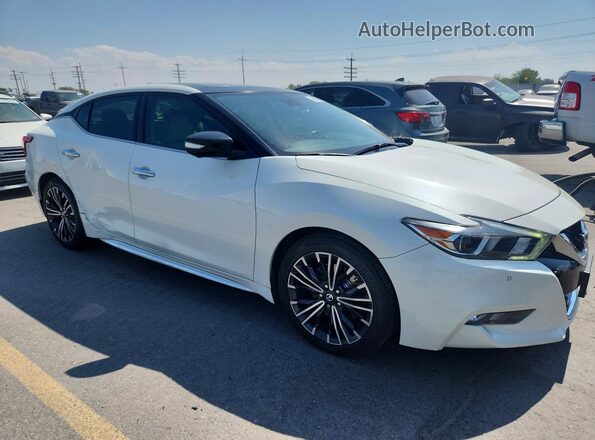 1N4AA6AP0HC410748 2017 NISSAN MAXIMA White Delantero derecho