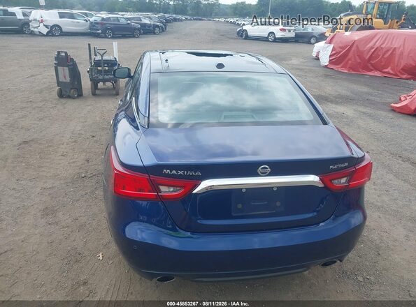 1N4AA6AP0HC412029 2017 NISSAN MAXIMA Dark Blue Vista frontal