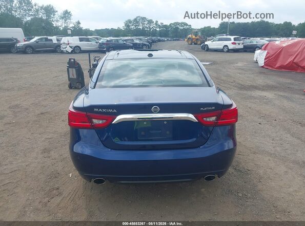 1N4AA6AP0HC412029 2017 NISSAN MAXIMA Dark Blue 