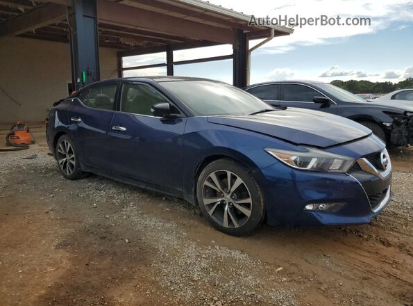 1N4AA6AP0HC419983 2017 NISSAN MAXIMA Blue წინა მარჯვენა