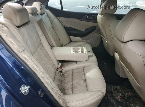 1N4AA6AP0HC419983 2017 NISSAN MAXIMA Blue უკანა სავარძლების ხედი
