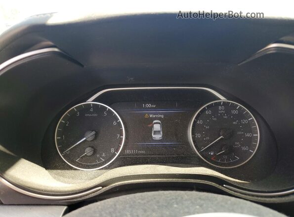 1N4AA6AP0HC424262 2017 NISSAN MAXIMA Black Instrument cluster view