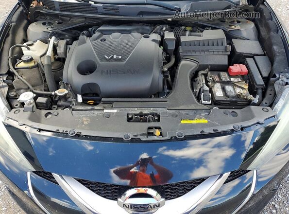 1N4AA6AP0HC424262 2017 NISSAN MAXIMA Black Rear interior view
