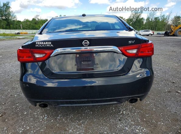 1N4AA6AP0HC424262 2017 NISSAN MAXIMA Black Rear view