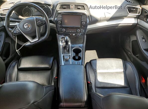 1N4AA6AP0HC424262 2017 NISSAN MAXIMA Black Dashboard view