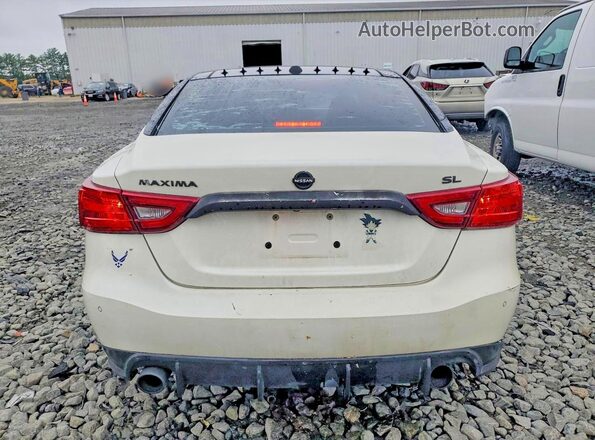1N4AA6AP0HC429073 2017 NISSAN MAXIMA White Вид ззаду