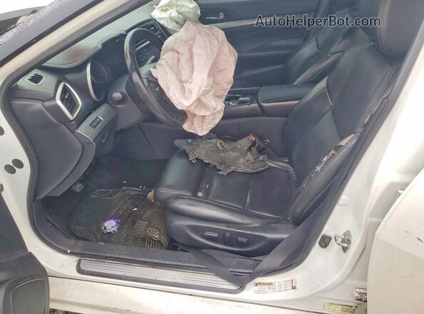 1N4AA6AP0HC429073 2017 NISSAN MAXIMA White Вид салону спереду