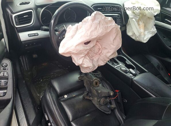 1N4AA6AP0HC429073 2017 NISSAN MAXIMA White Вид панелі приладів