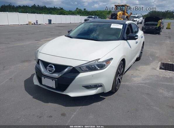 1N4AA6AP0HC435231 2017 NISSAN MAXIMA White Передня ліва чверть