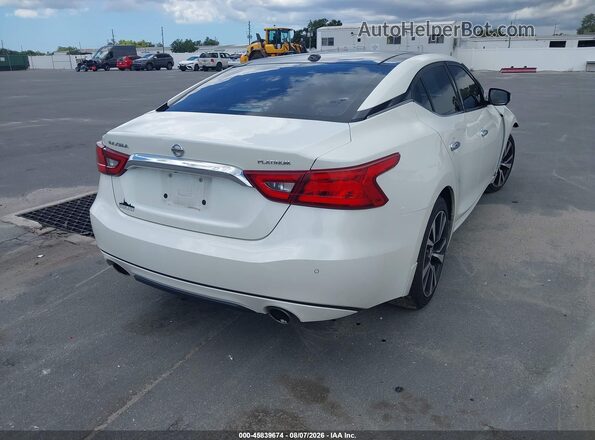 1N4AA6AP0HC435231 2017 NISSAN MAXIMA White Задня права чверть