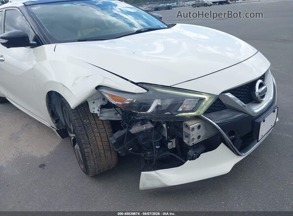 1N4AA6AP0HC435231 2017 NISSAN MAXIMA White Вид спереду