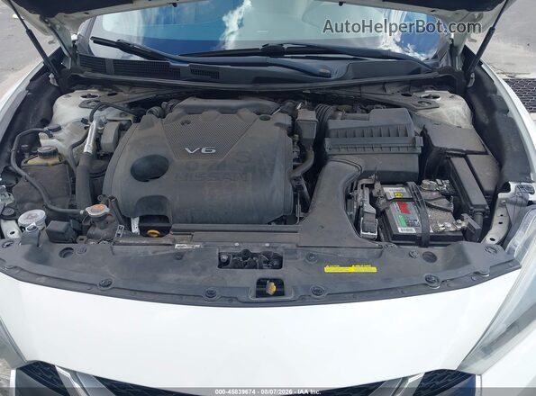 1N4AA6AP0HC435231 2017 NISSAN MAXIMA White Вид ззаду