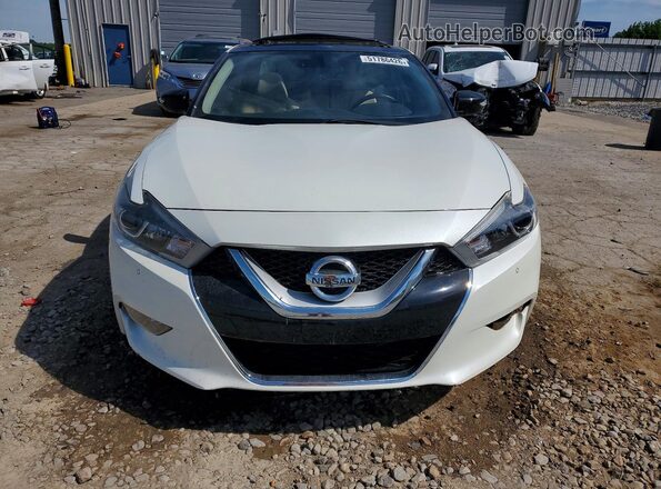 1N4AA6AP0HC444009 2017 NISSAN MAXIMA White Դիմացի տեսք