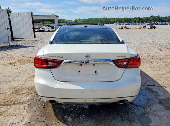1N4AA6AP0HC444009 2017 NISSAN MAXIMA White Հետևի տեսք