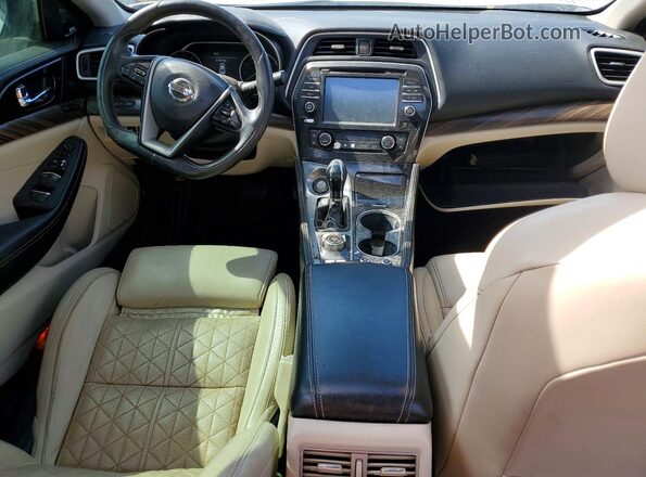 1N4AA6AP0HC444009 2017 NISSAN MAXIMA White Առջևի վահանակի տեսք