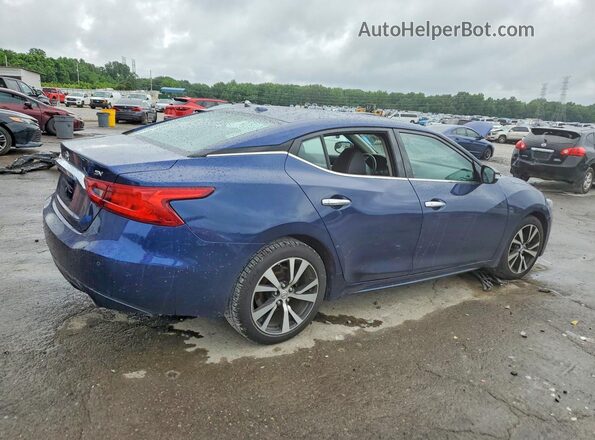 1N4AA6AP0HC451543 2017 NISSAN MAXIMA Blue Հետևի աջ