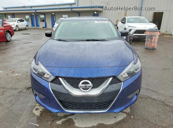 1N4AA6AP0HC451543 2017 NISSAN MAXIMA Blue Դիմացի տեսք