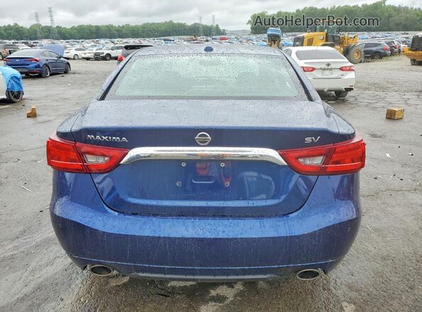 1N4AA6AP0HC451543 2017 NISSAN MAXIMA Blue Հետևի տեսք