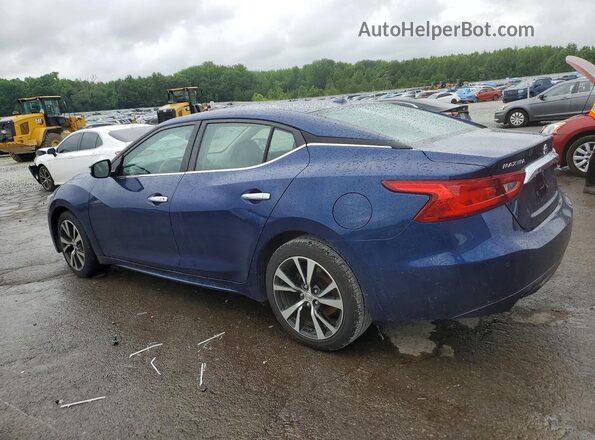 1N4AA6AP0HC451543 2017 NISSAN MAXIMA Blue Հետևի ձախ