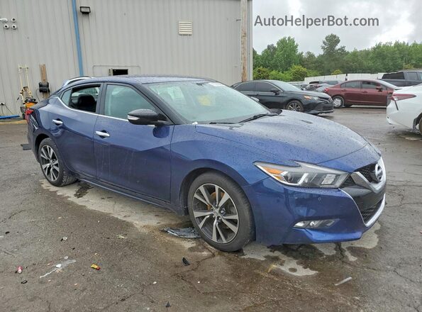 1N4AA6AP0HC451543 2017 NISSAN MAXIMA Blue Առջևի աջ