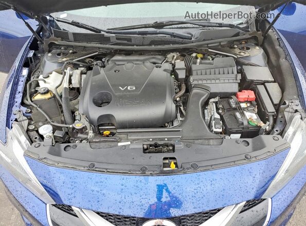 1N4AA6AP0HC451543 2017 NISSAN MAXIMA Blue Սալոնի հետևի տեսք