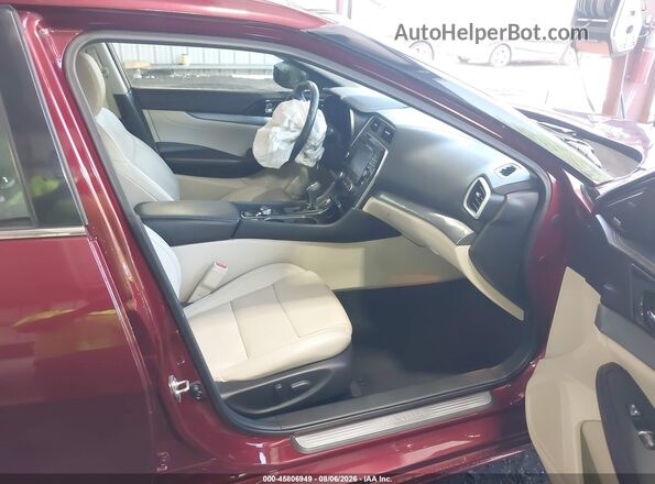 1N4AA6AP0JC388935 2018 NISSAN MAXIMA Burgundy Սալոնի դիմացի տեսք