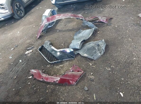 1N4AA6AP0JC388935 2018 NISSAN MAXIMA Burgundy Սարքավորումների վահանակի տեսք