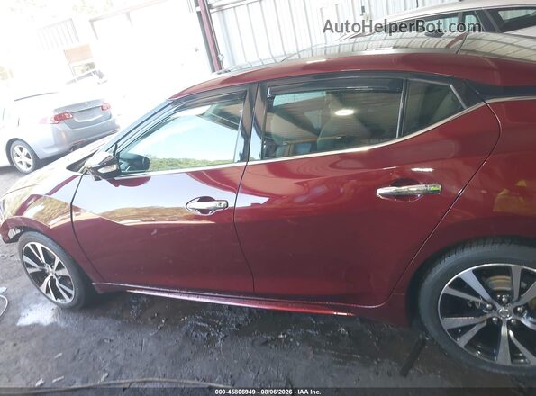 1N4AA6AP0JC388935 2018 NISSAN MAXIMA Burgundy 