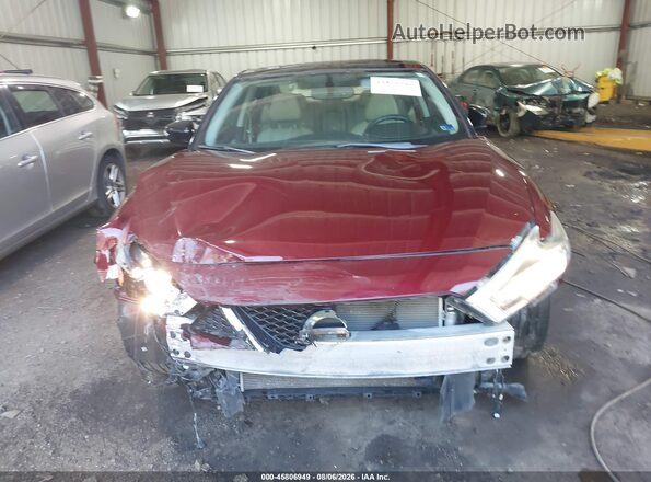 1N4AA6AP0JC388935 2018 NISSAN MAXIMA Burgundy Սալոնի հետևի տեսք