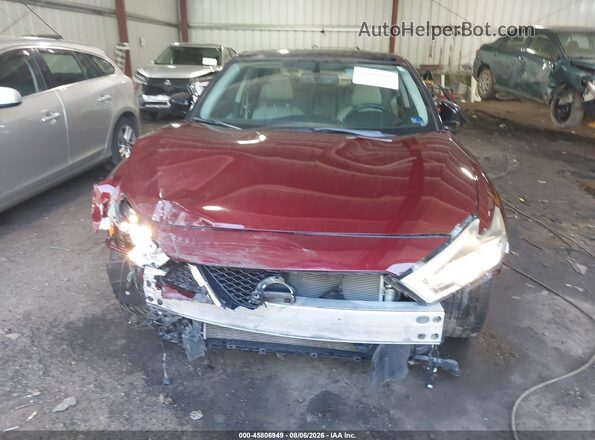 1N4AA6AP0JC388935 2018 NISSAN MAXIMA Burgundy Դիմացի տեսք