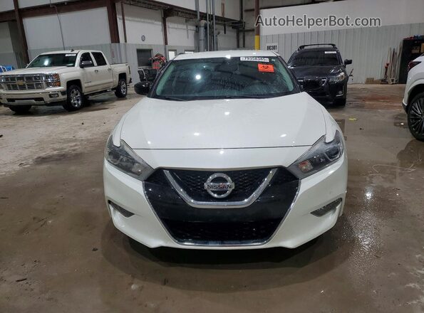 1N4AA6AP0JC402610 2018 NISSAN MAXIMA White Вид спереду