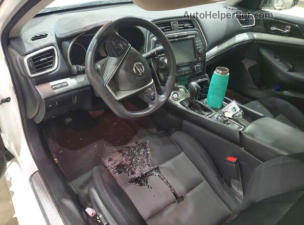 1N4AA6AP0JC402610 2018 NISSAN MAXIMA White Вид панелі приладів