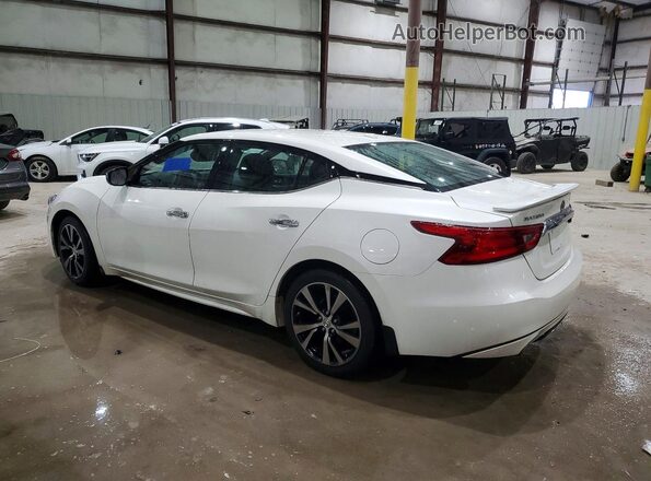 1N4AA6AP0JC402610 2018 NISSAN MAXIMA White Задня ліва чверть