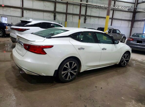 1N4AA6AP0JC402610 2018 NISSAN MAXIMA White Задня права чверть